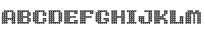 Kyoshi Heart Font UPPERCASE