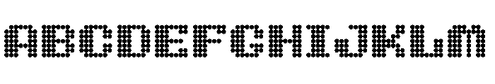 KyoshiColor Dot Font UPPERCASE