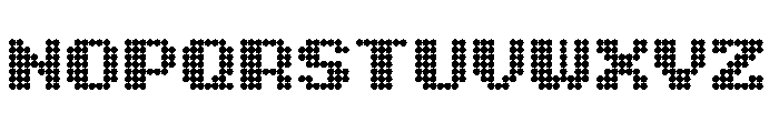 KyoshiColor Dot Font UPPERCASE