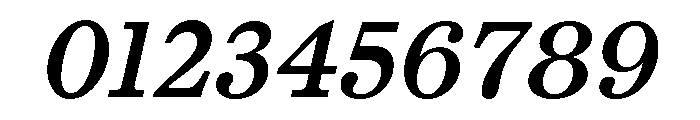 Kyoto Bold Font OTHER CHARS