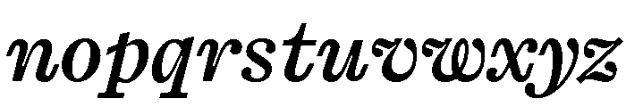 Kyoto Bold Font LOWERCASE