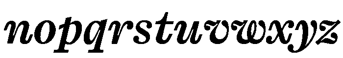 Kyoto Extrabold Font LOWERCASE