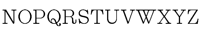 Kyoto Extralight 2 Font UPPERCASE