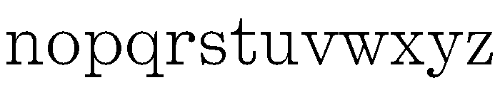 Kyoto Extralight 2 Font LOWERCASE
