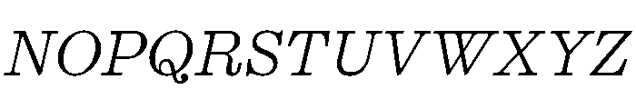 Kyoto Light Font UPPERCASE