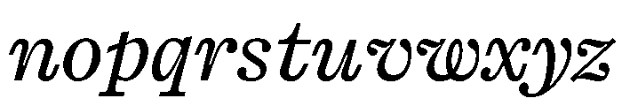 Kyoto Medium Font LOWERCASE