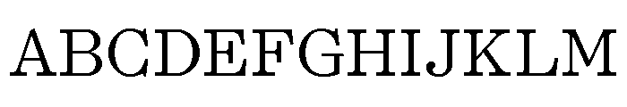 Kyoto Regular Font UPPERCASE