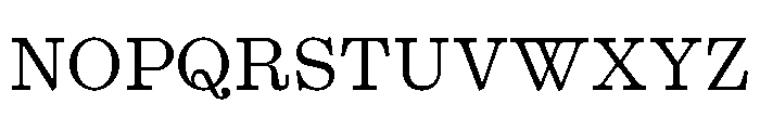 Kyoto Regular Font UPPERCASE