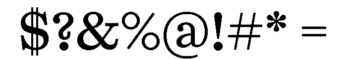 Kyoto Semibold 2 Font OTHER CHARS