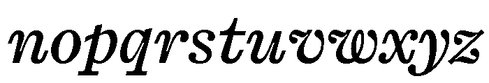 Kyoto Semibold Font LOWERCASE