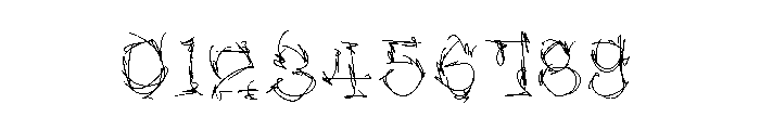 KZ SCRAtCHER Font OTHER CHARS