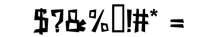 KZKirpich-Regular Font OTHER CHARS