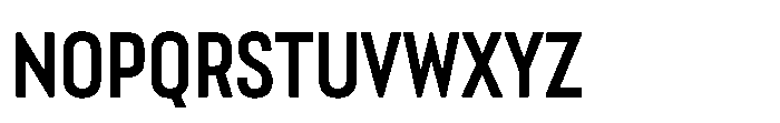 Lütschine Lutschine Bold Con x2 Font UPPERCASE