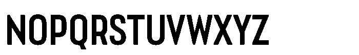 Lütschine Lutschine Bold Con x3 Font UPPERCASE