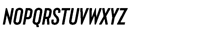 Lütschine Lutschine Bold Nar x2 Italic Font UPPERCASE