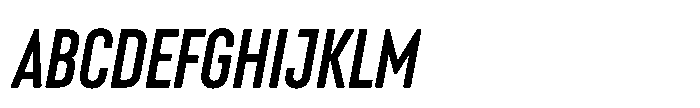 Lütschine Lutschine Bold Nar x3 Italic Font UPPERCASE