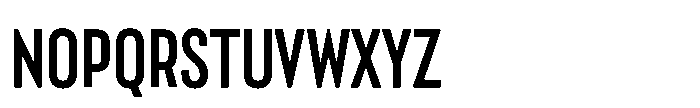 Lütschine Lutschine Bold Nar x3 Font UPPERCASE