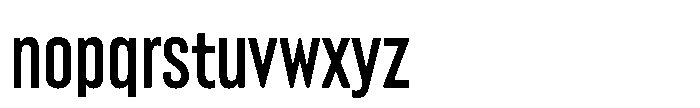 Lütschine Lutschine Bold Nar x3 Font LOWERCASE