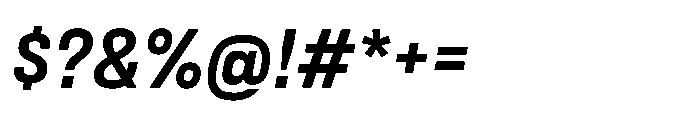 Lütschine Lutschine Bold x1 Italic Font OTHER CHARS