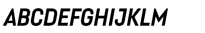 Lütschine Lutschine Bold x1 Italic Font UPPERCASE