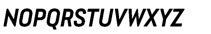 Lütschine Lutschine Bold x1 Italic Font UPPERCASE