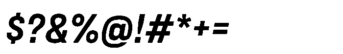 Lütschine Lutschine Bold x2 Italic Font OTHER CHARS