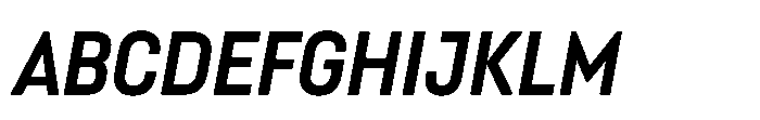 Lütschine Lutschine Bold x2 Italic Font UPPERCASE