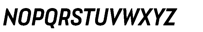 Lütschine Lutschine Bold x2 Italic Font UPPERCASE