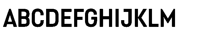 Lütschine Lutschine Bold x3 Font UPPERCASE