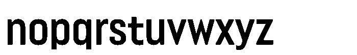 Lütschine Lutschine Bold x3 Font LOWERCASE