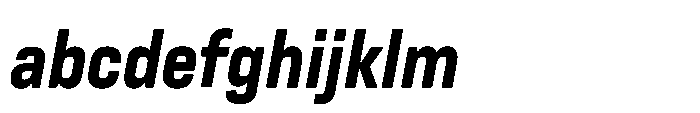 Lütschine Lutschine Extra Bold Con x1 Italic FONT
