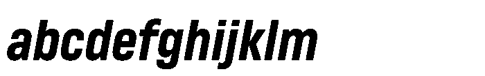 Lütschine Lutschine Extra Bold Con x2 Italic FONT