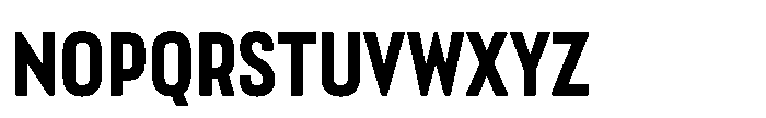 Lütschine Lutschine Extra Bold Con x3 Font UPPERCASE