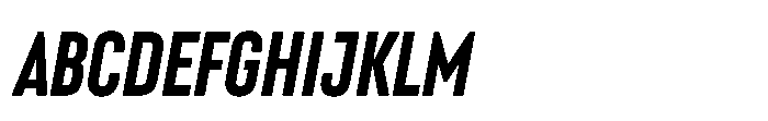 Lütschine Lutschine Extra Bold Nar x2 Italic Font UPPERCASE