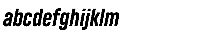 Lütschine Lutschine Extra Bold Nar x2 Italic FONT