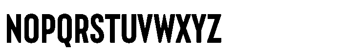 Lütschine Lutschine Extra Bold Nar x2 Font UPPERCASE