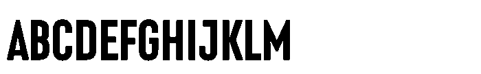 Lütschine Lutschine Extra Bold Nar x3 Font UPPERCASE