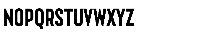 Lütschine Lutschine Extra Bold Nar x3 Font UPPERCASE