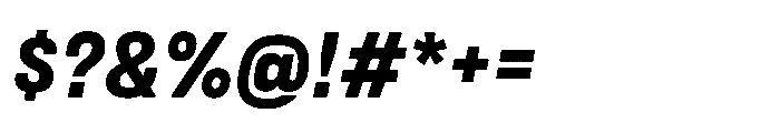 Lütschine Lutschine Extra Bold x2 Italic Font OTHER CHARS