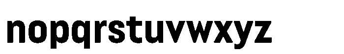 Lütschine Lutschine Extra Bold x2 Font LOWERCASE