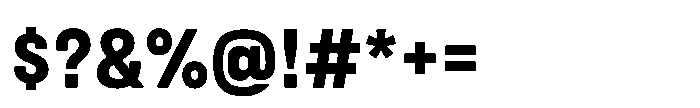 Lütschine Lutschine Extra Bold x3 Font OTHER CHARS