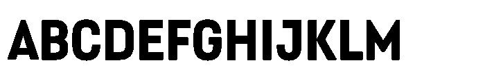 Lütschine Lutschine Extra Bold x3 Font UPPERCASE
