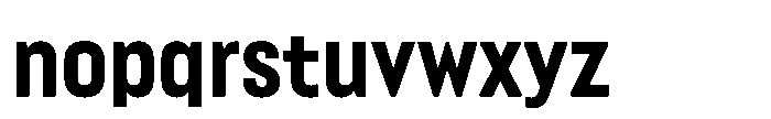 Lütschine Lutschine Extra Bold x3 Font LOWERCASE