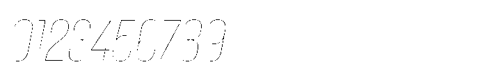 Lütschine Lutschine Hairline Con x1 Italic Font OTHER CHARS