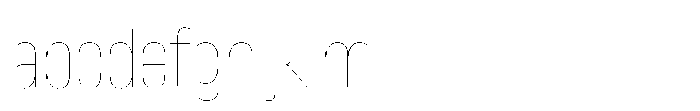 Lütschine Lutschine Hairline Con x2 FONT