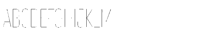 Lütschine Lutschine Hairline Nar x1 Font UPPERCASE