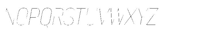 Lütschine Lutschine Hairline x1 Italic Font UPPERCASE