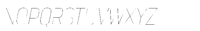 Lütschine Lutschine Hairline x2 Italic Font UPPERCASE