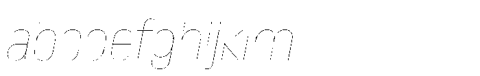 Lütschine Lutschine Hairline x2 Italic FONT