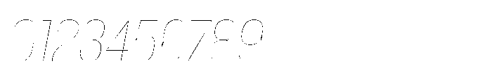 Lütschine Lutschine Hairline x3 Italic Font OTHER CHARS